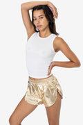 RNF304F - Metallic Nylon Foil Women's Running Shorts