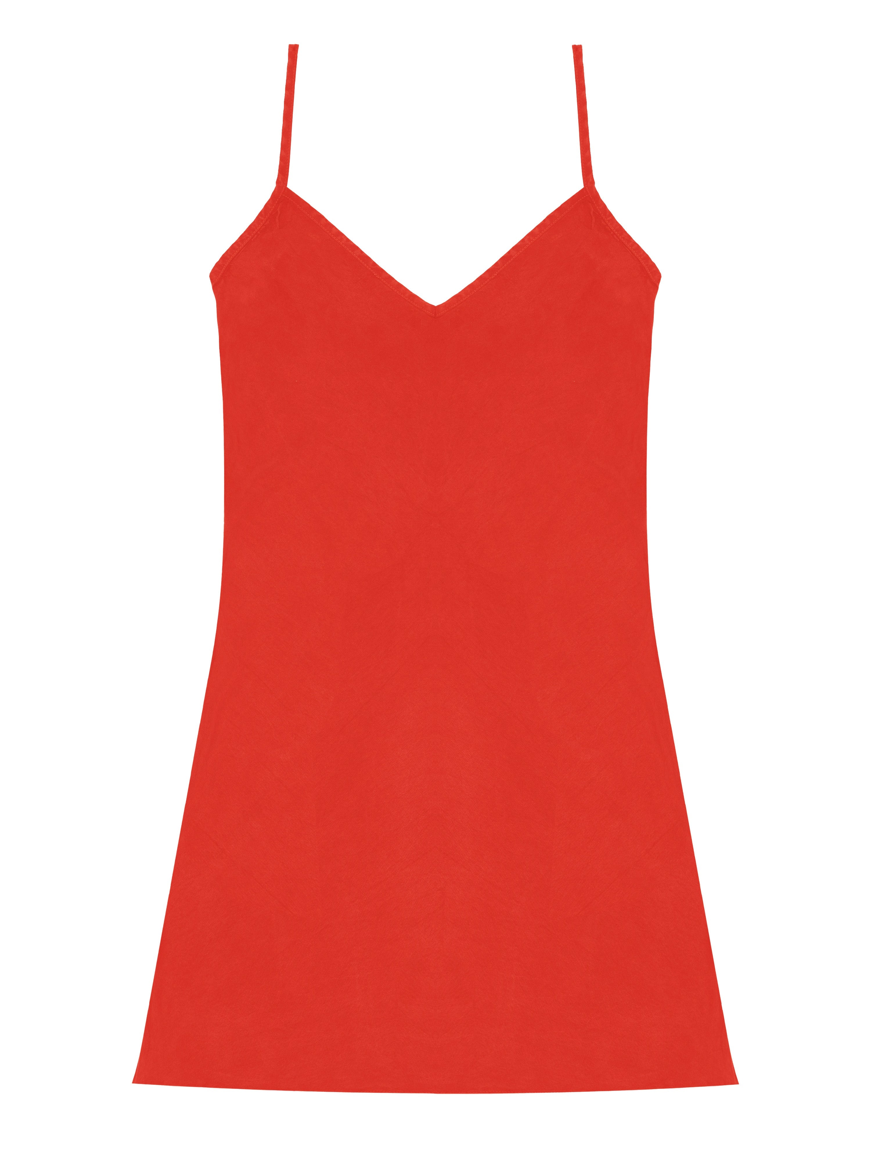 TN100GD - Tencel Mini Slip Dress